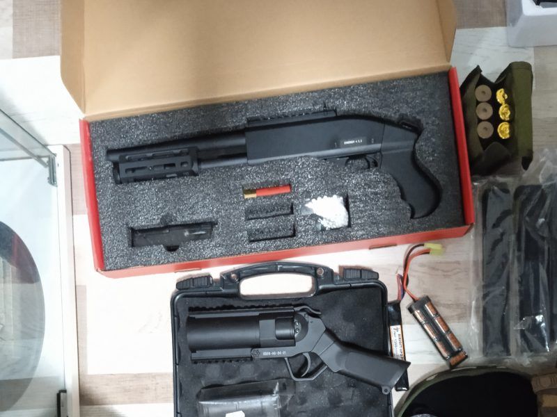 Pack airsoft totalmente nuevo sin uso