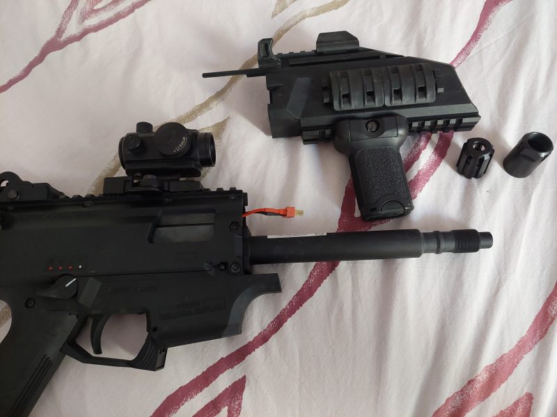 VENDO ASG SKORPION EVO3 A1 CON 5 CARGADORES Y ACCESORIOS