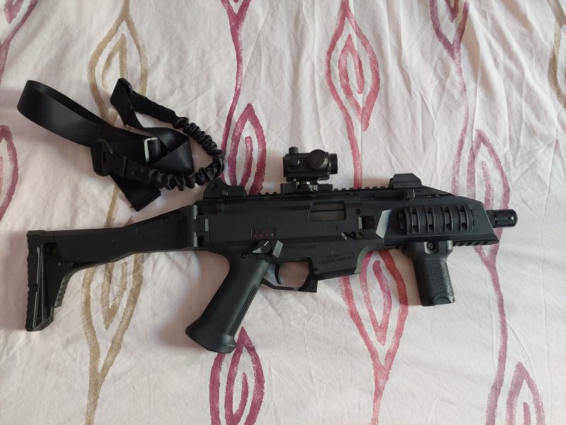 VENDO ASG SKORPION EVO3 A1 CON 5 CARGADORES Y ACCESORIOS