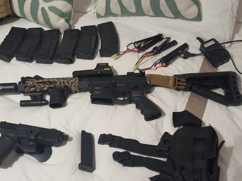Equipo completo airsoft