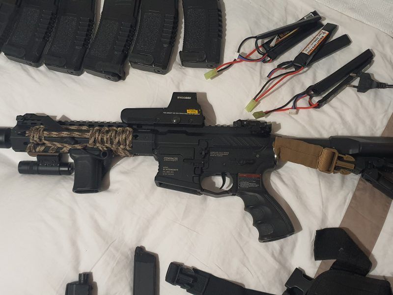 Equipo completo airsoft