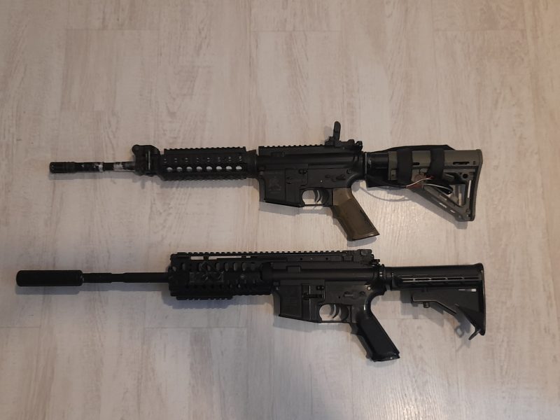 DOS M4A1 PARA REPARACION O DESPIECE
