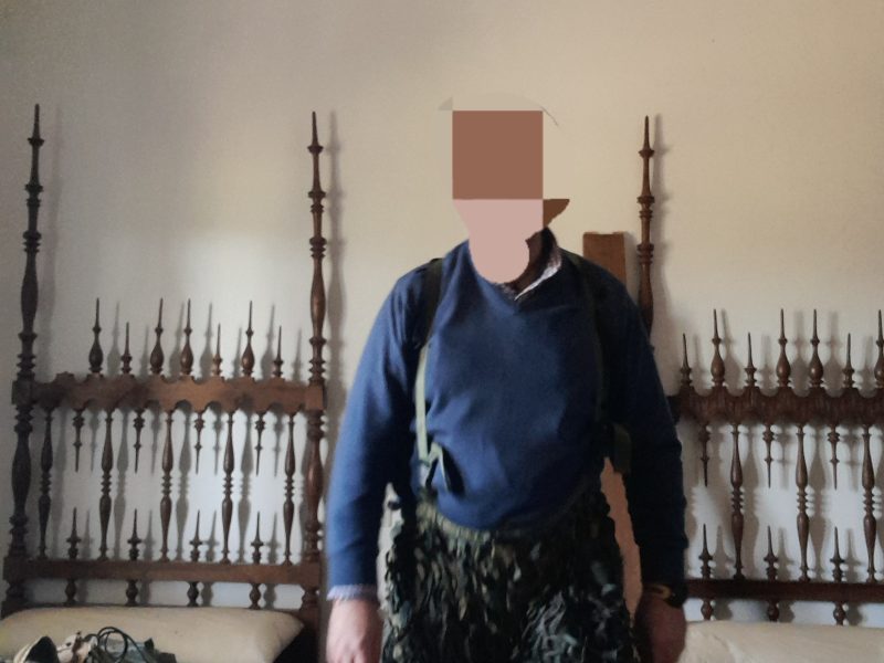 TRAJE FRANCOTIRADOR 3D