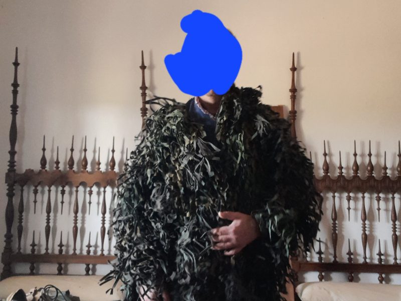 TRAJE FRANCOTIRADOR 3D