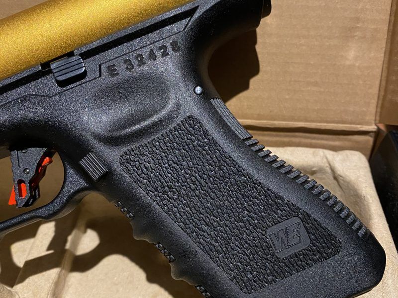WE Glock Galaxy gold