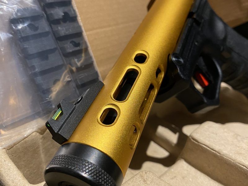 WE Glock Galaxy gold