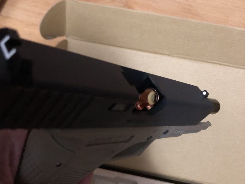 G17 WE con upgrade maple leaf