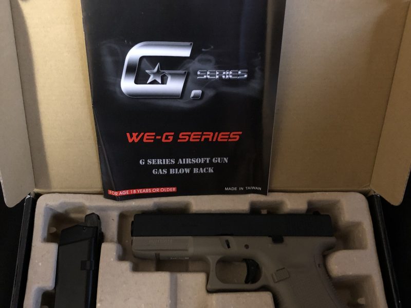 G17 WE con upgrade maple leaf