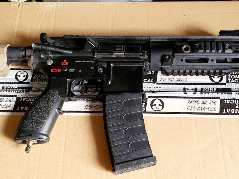 Hk416 HPA Wolverine Inferno y Wraith CO2