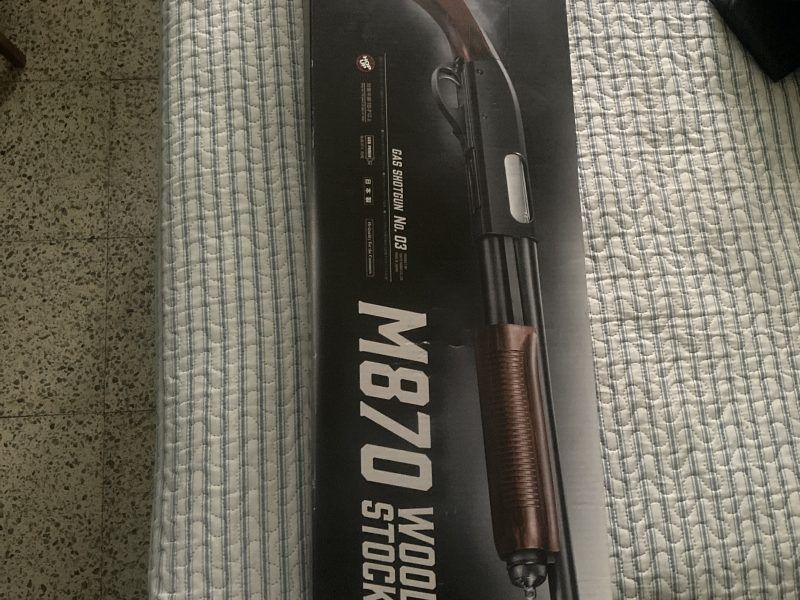 M870 wood stock marui