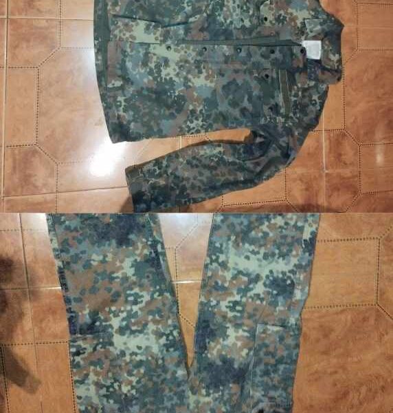 Uniforme completo flecktarn autentico