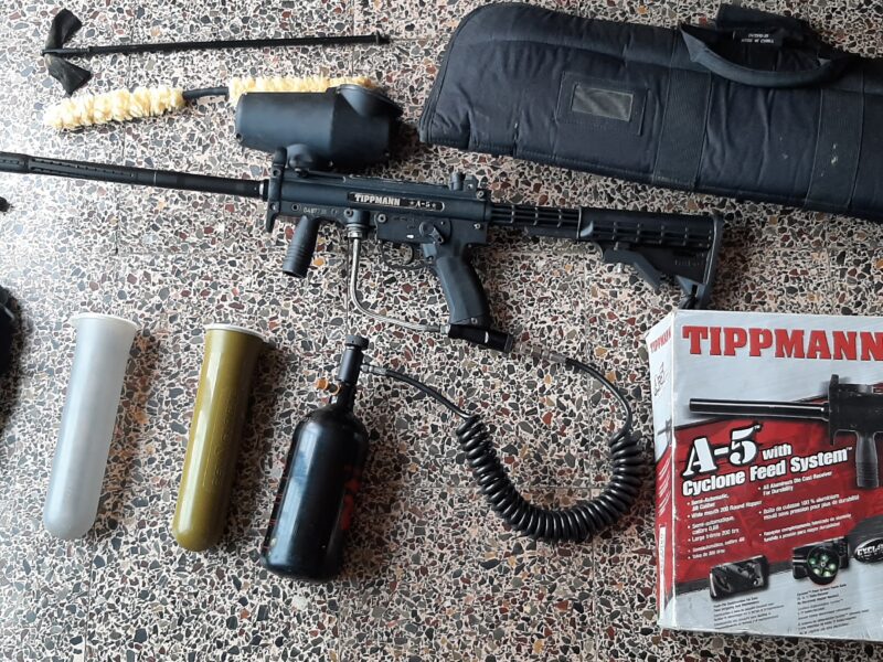 Tippmann A5 mas accesorios