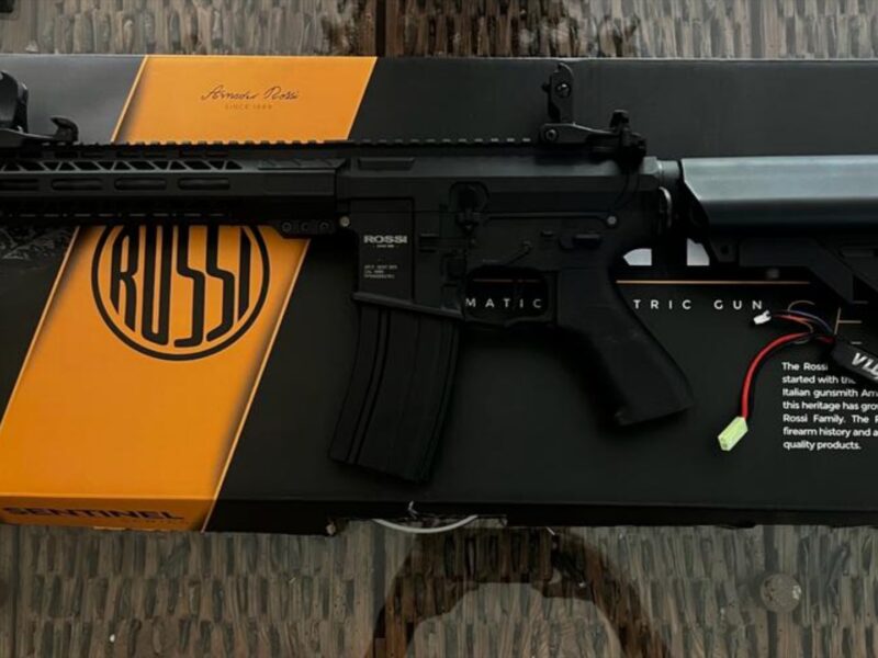 Fusil de airsoft electrico M4 marca ROSSI