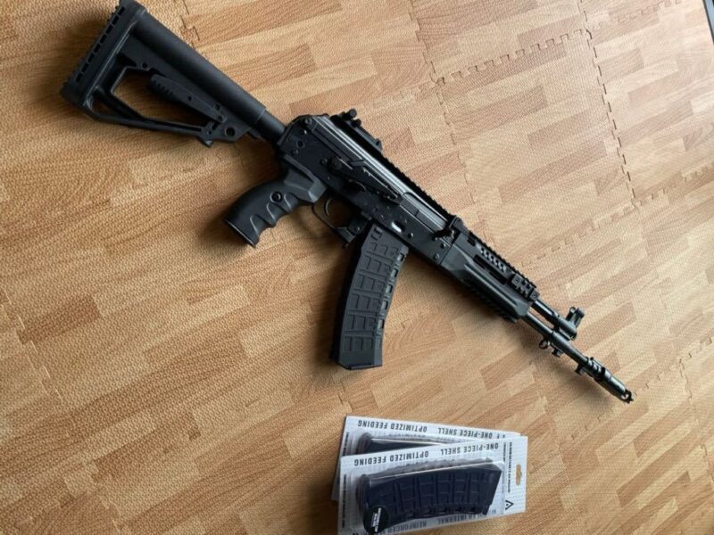 Ak-12 e&l con cañón maple leaf