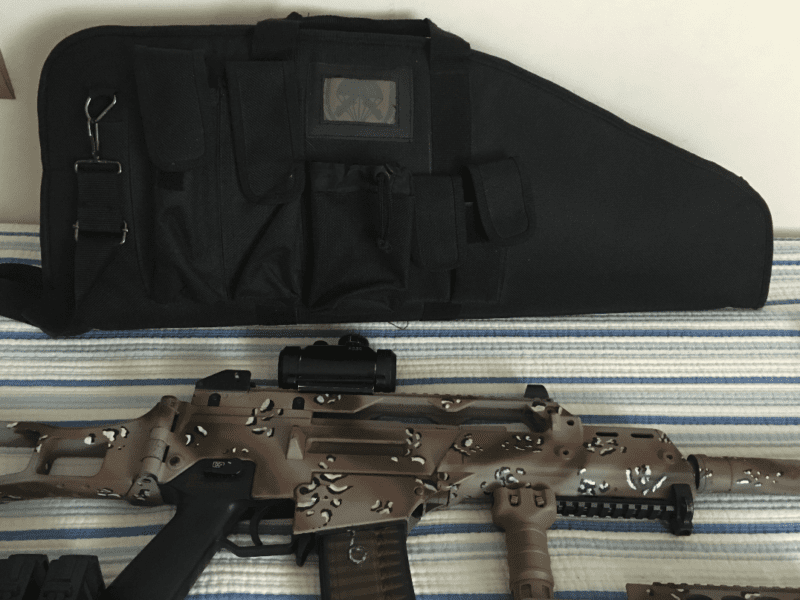 RÉPLICA AIRSOFT HK G36, Y COMPLEMENTOS.
