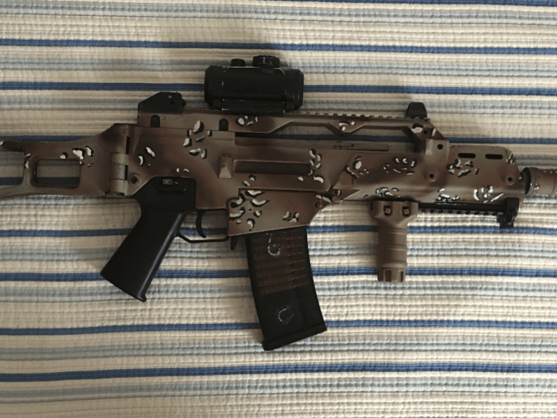 RÉPLICA AIRSOFT HK G36, Y COMPLEMENTOS.