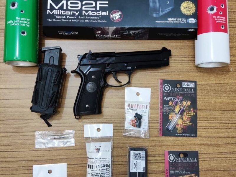 REPLICA M92F TOKYO MARUI + UPGRADES SIN INSTALAR