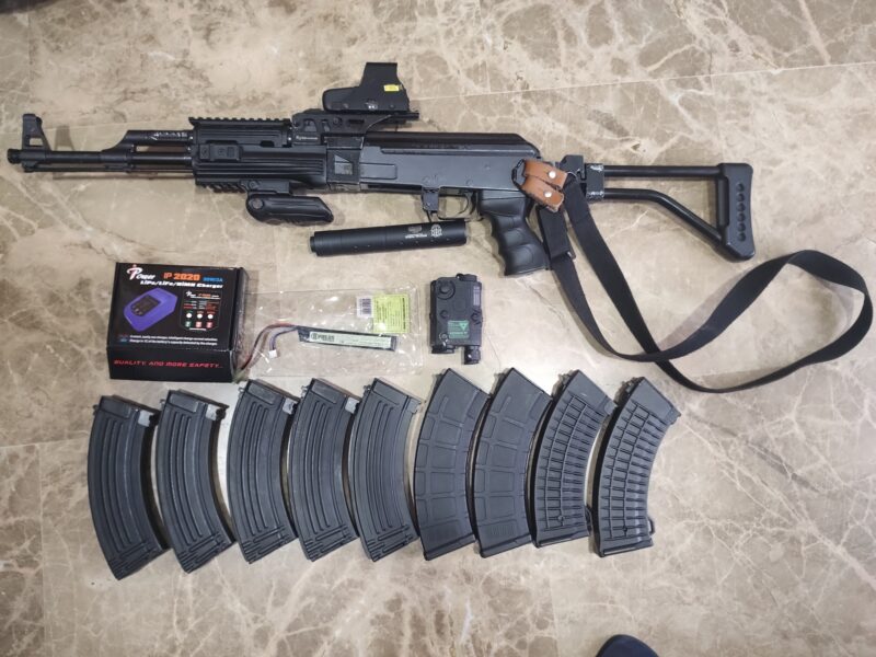 Equipo completo de Airsoft