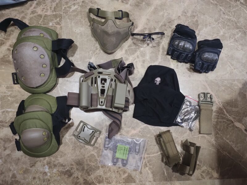 Equipo completo de Airsoft