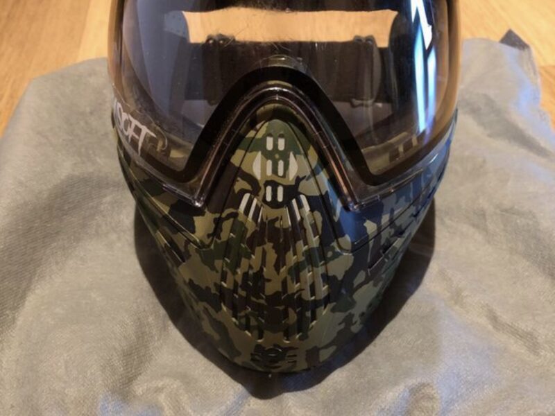 Máscara de Pintball/Airsoft Anti-vaho