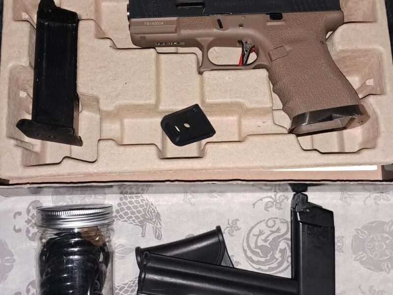 G19 custom WE + cargador ampliado con falso HPA