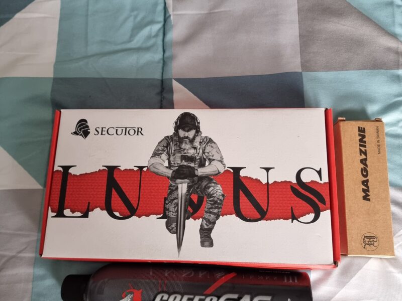 PAQUETE AIRSOFT SECUTOR LUDUS