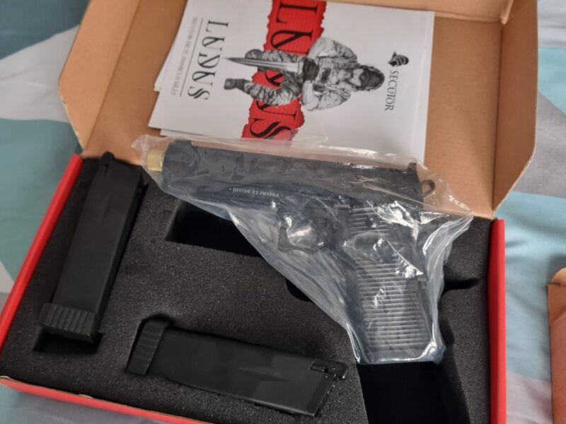 PAQUETE AIRSOFT SECUTOR LUDUS