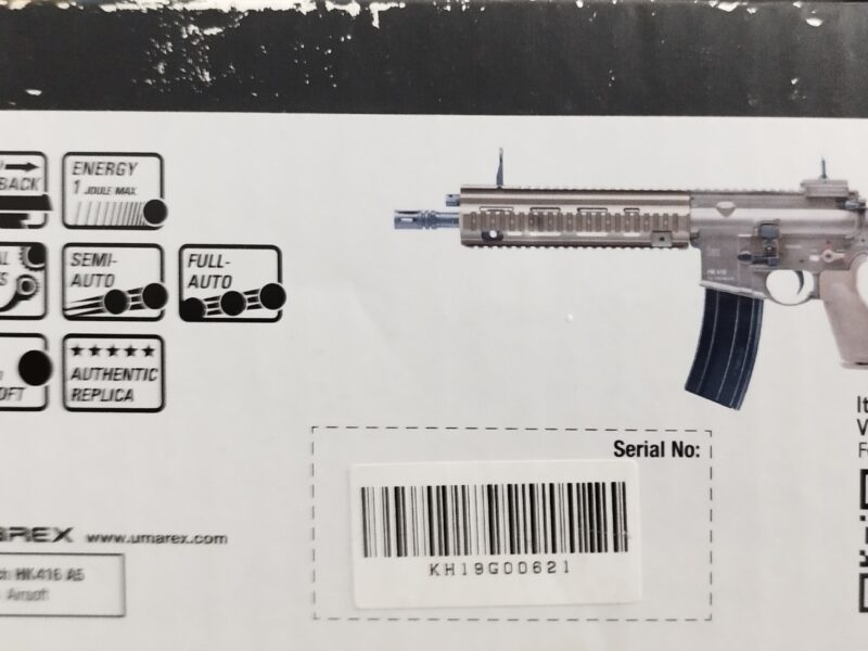 VF2-LHK416A5-TN01 versión asia