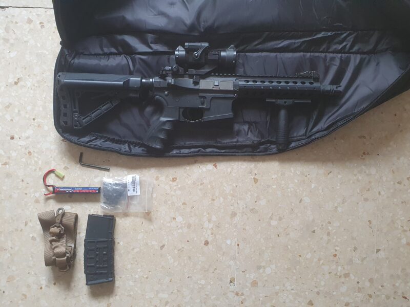 G&G CM16 FFR A2 (Con accesorios y funda)