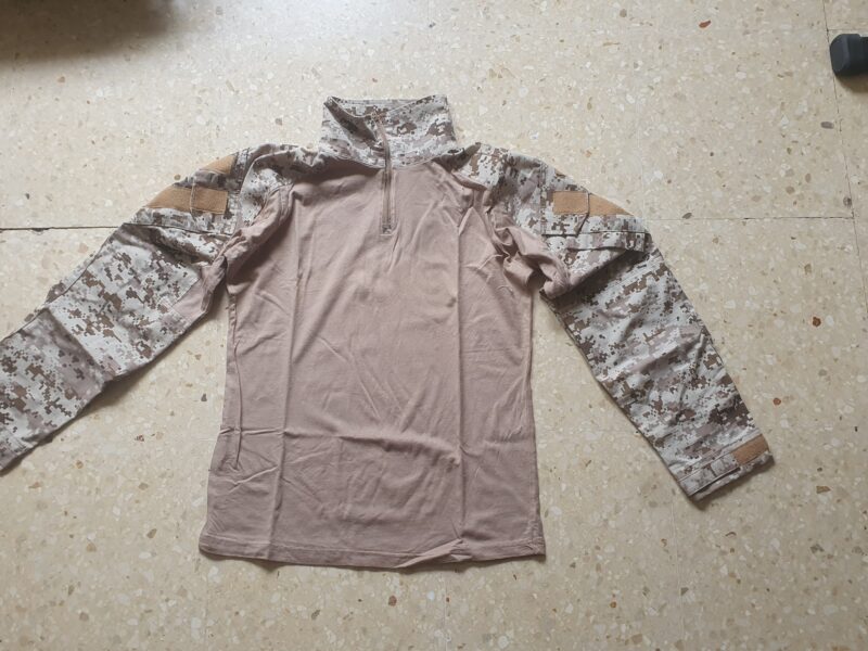 Camiseta manga larga Delta Tactics Camuflaje pixelado