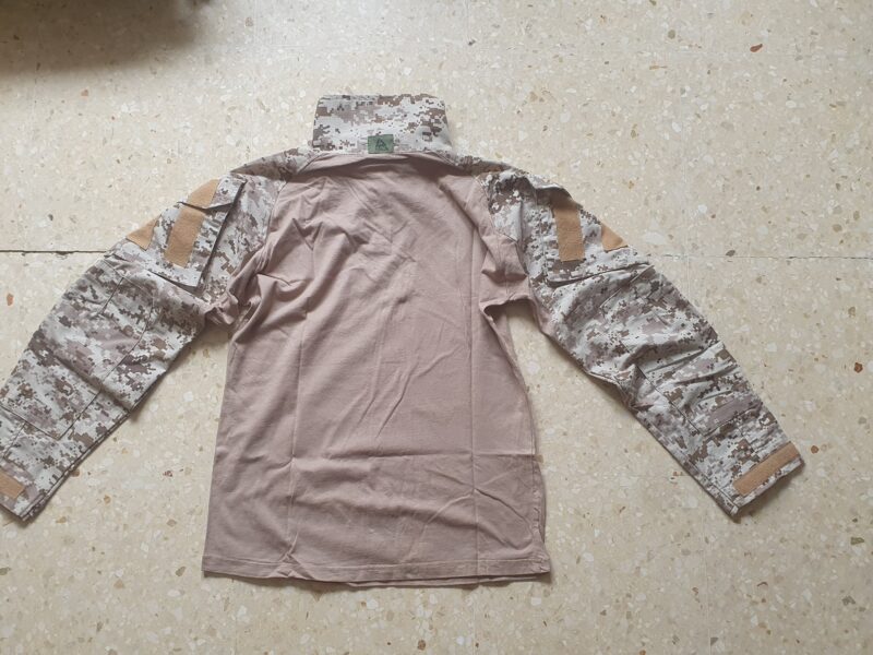 Camiseta manga larga Delta Tactics Camuflaje pixelado