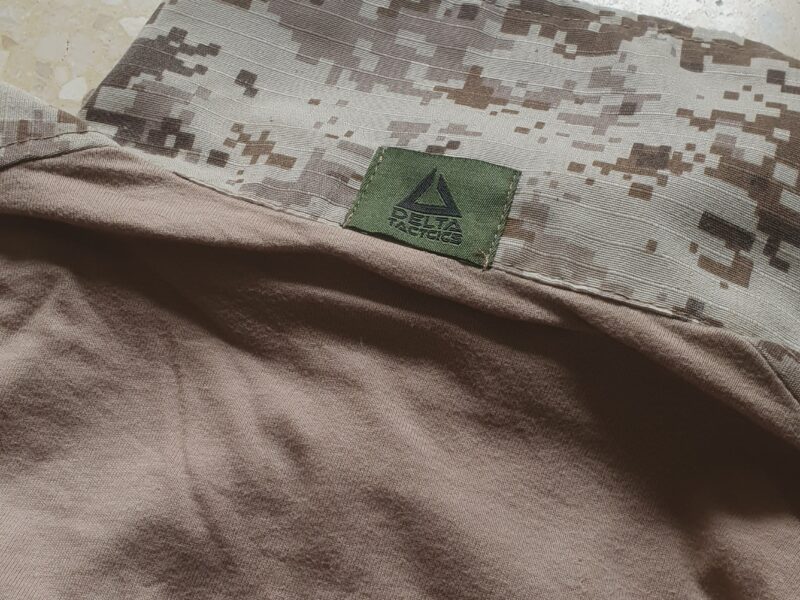 Camiseta manga larga Delta Tactics Camuflaje pixelado