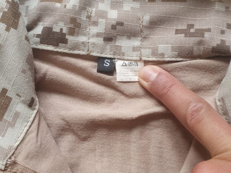Camiseta manga larga Delta Tactics Camuflaje pixelado 2