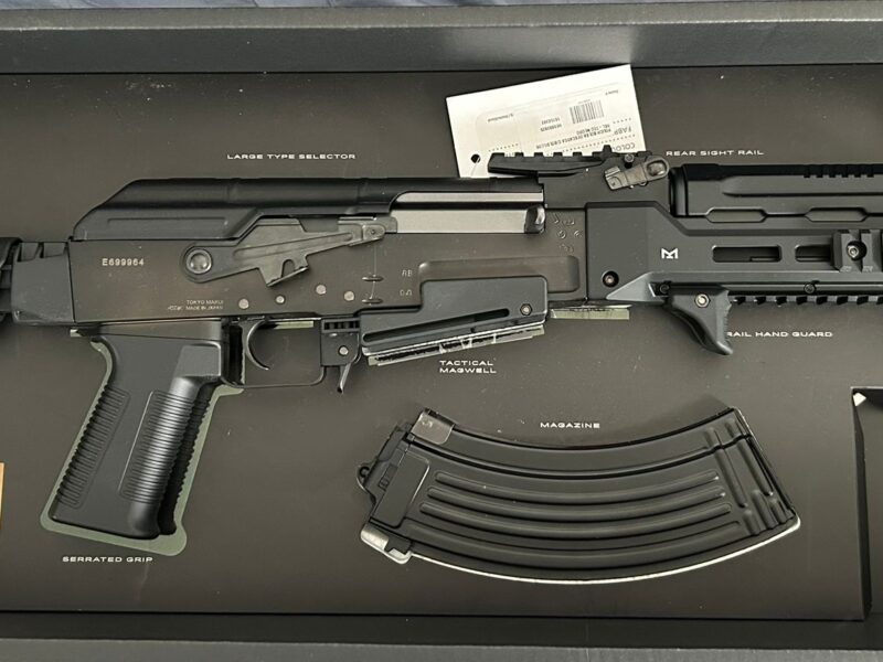 REPLICA AEG AK STORM TOKYO MARUI NEXT GEN RECOIL NEGRA