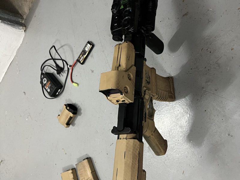 Ares Amoeba AM-O14 (Custom Camo) Honey Badger