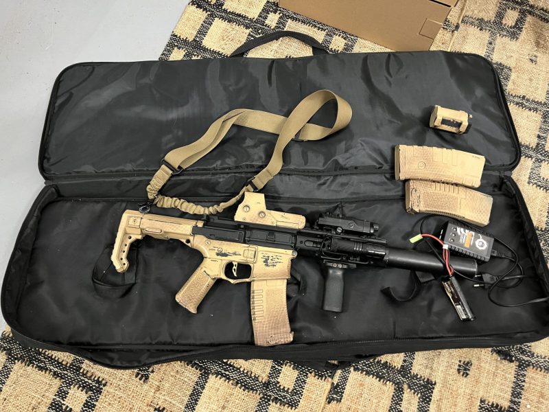 Ares Amoeba AM-O14 (Custom Camo) Honey Badger