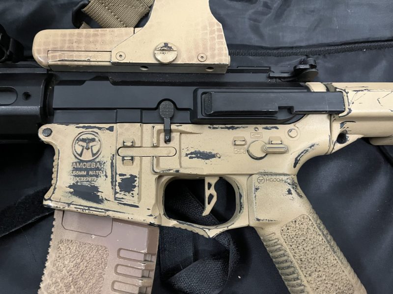 Ares Amoeba AM-O14 (Custom Camo) Honey Badger