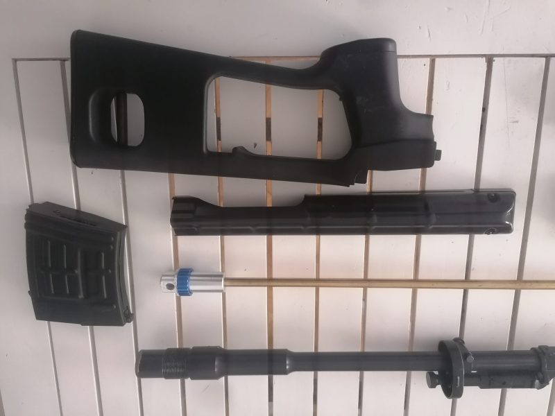 DRAGUNOV ACTION ARMY AEG Despiece