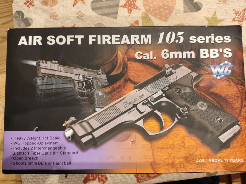 Pistola cal 6mm