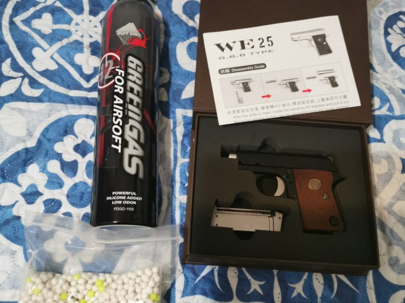 Pistola full metal