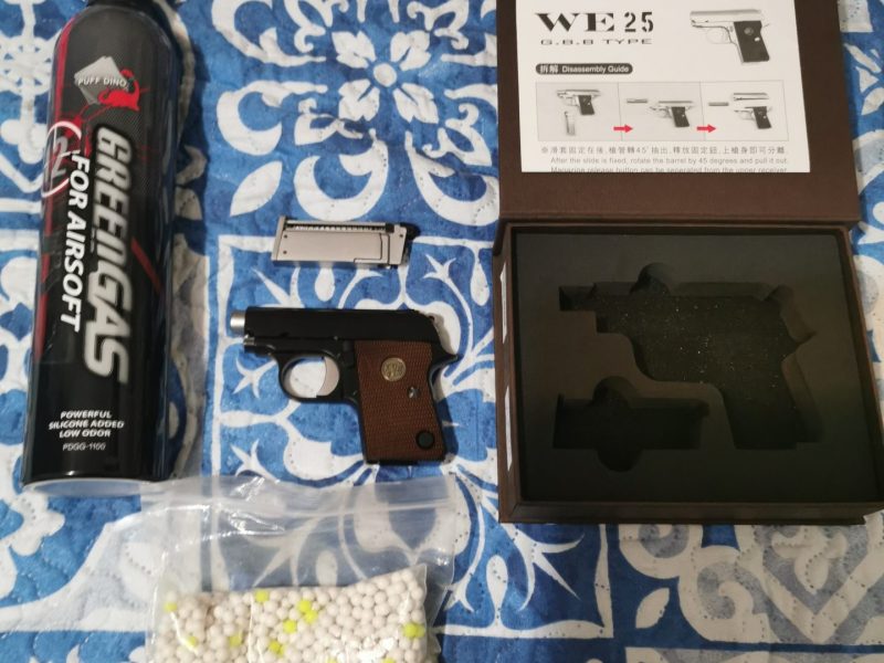 Pistola full metal