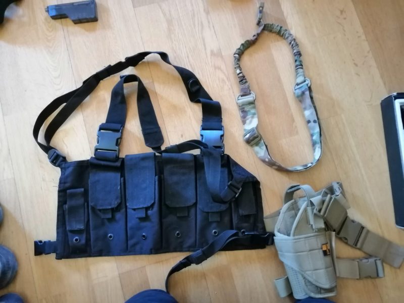 equipacion de airsoft