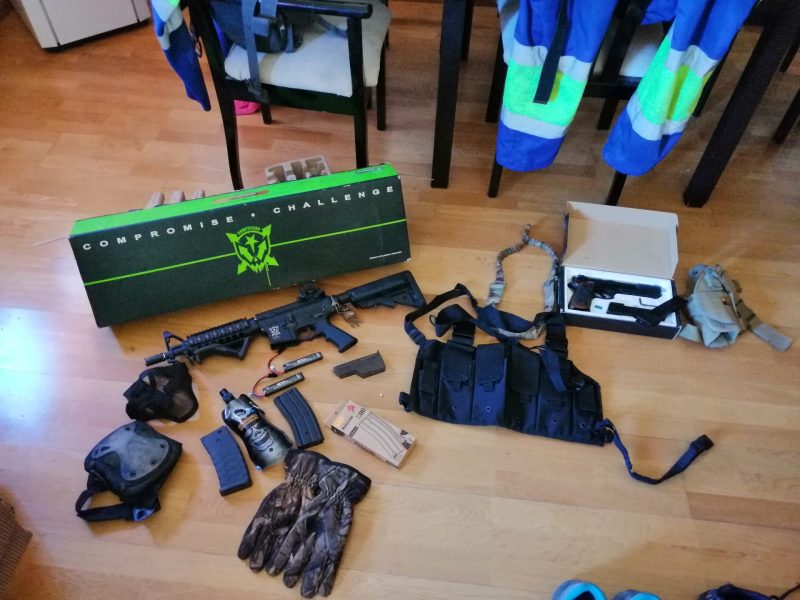 equipacion de airsoft