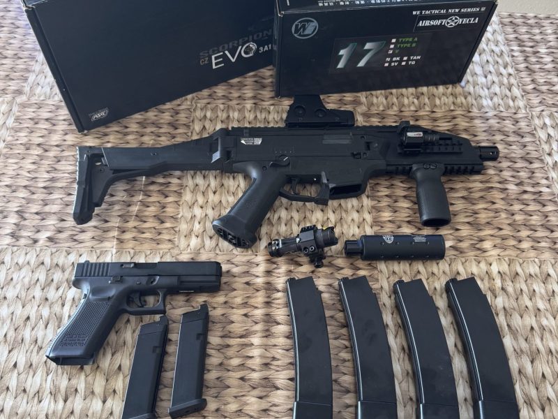 Pack Airsoft- Scorpion Evo de ASG con preparación
