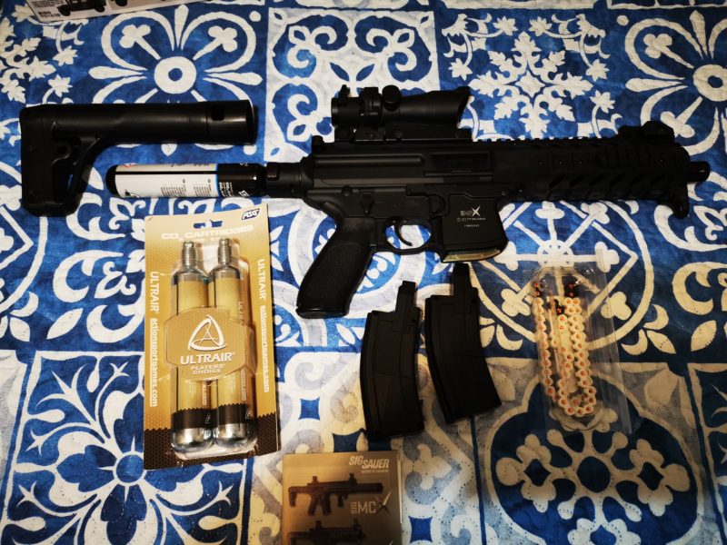 Sig sauer mpx de gas