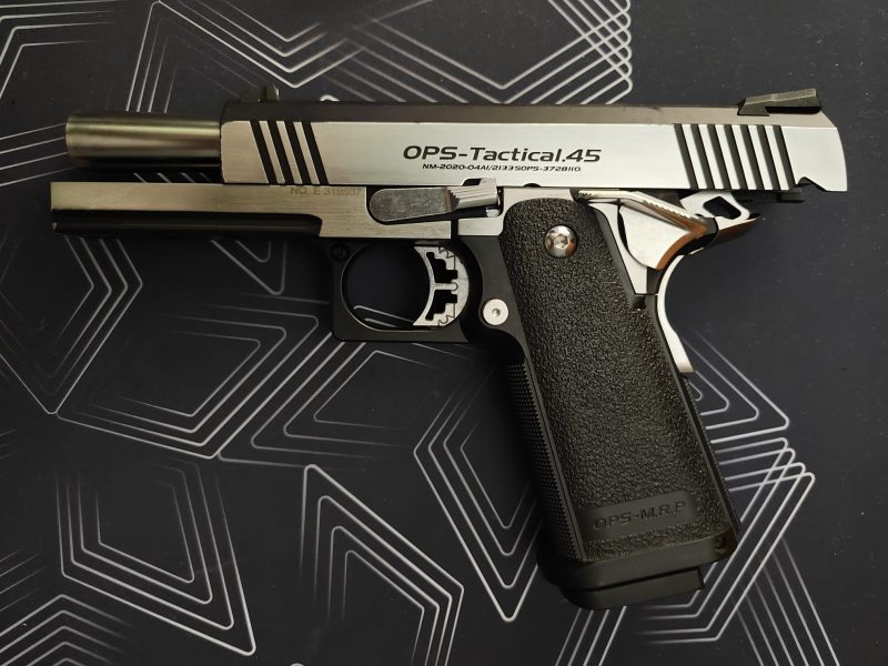 Tokyo Marui Hi-Capa Custom Dual Stainless + 2 cargadores Originales