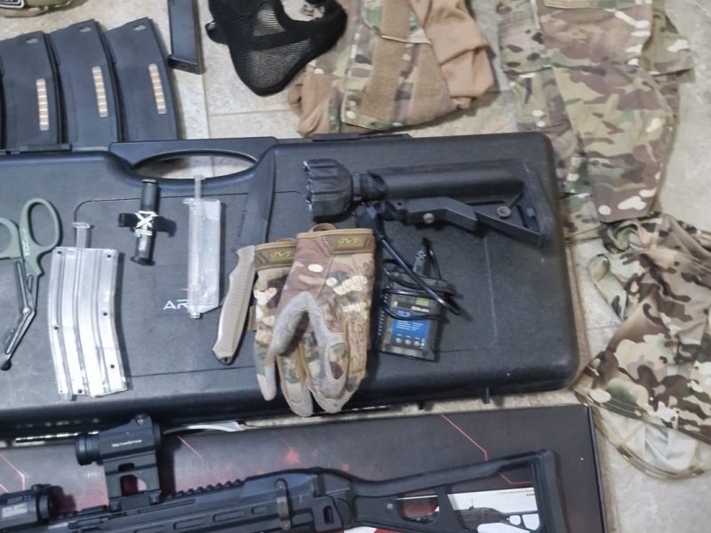 Lote equipacion airsoft