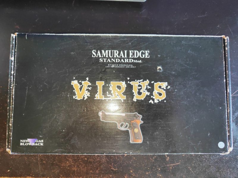 M92F WE Samurai Edge Resident Evil 7 Silver Gbb