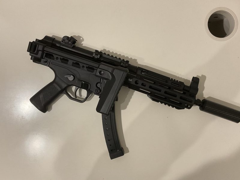 Mp5 TGMR5 ETU G&G - Negro