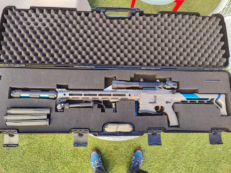 G&G COBALT KINETICS BAMF TEAM edición limitada totalmente metálica, modificada a DMR - 435 fps.